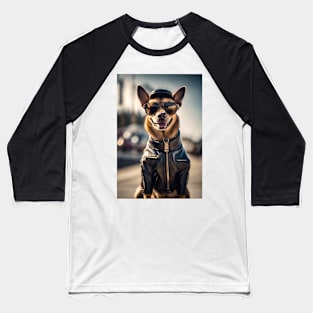 funny dog Baseball T-Shirt